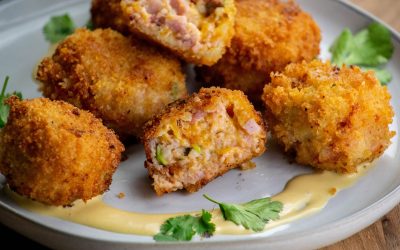Cheddar Bacon Croquettes
