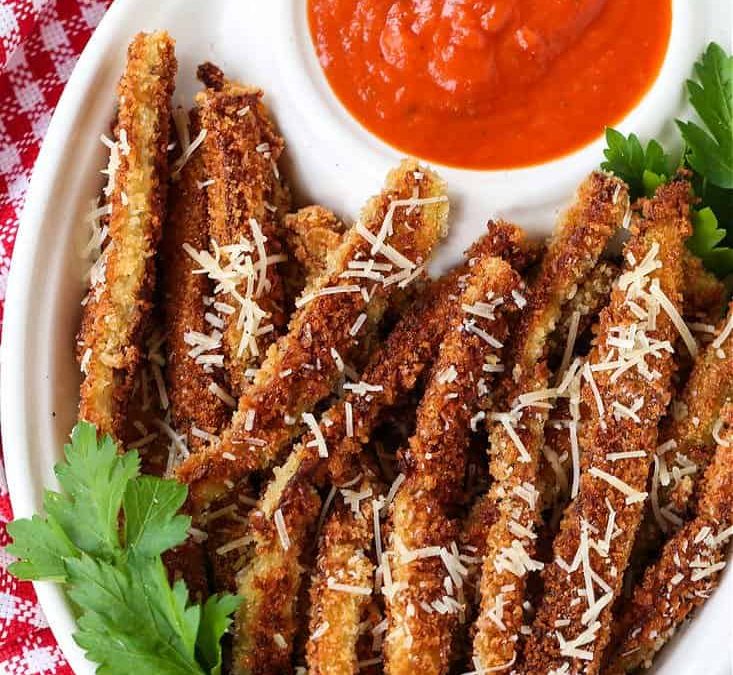 Crunchy Eggplant Fries