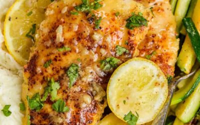 Chicken French with Lemon Butter Sauce